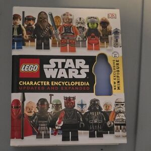 Lego Star Wars Character Encyclopedia — Black, White, Red, Yellow Cover